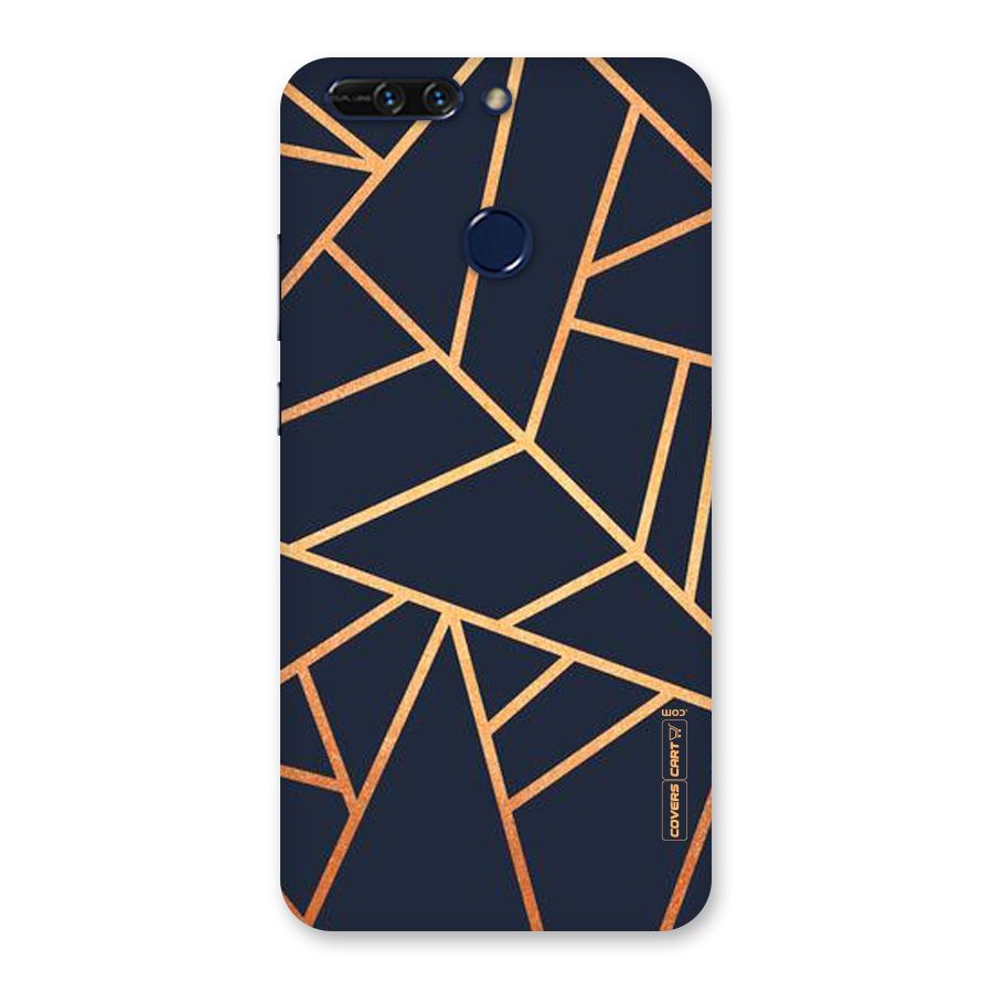 Golden Pattern Back Case for Honor 8 Pro