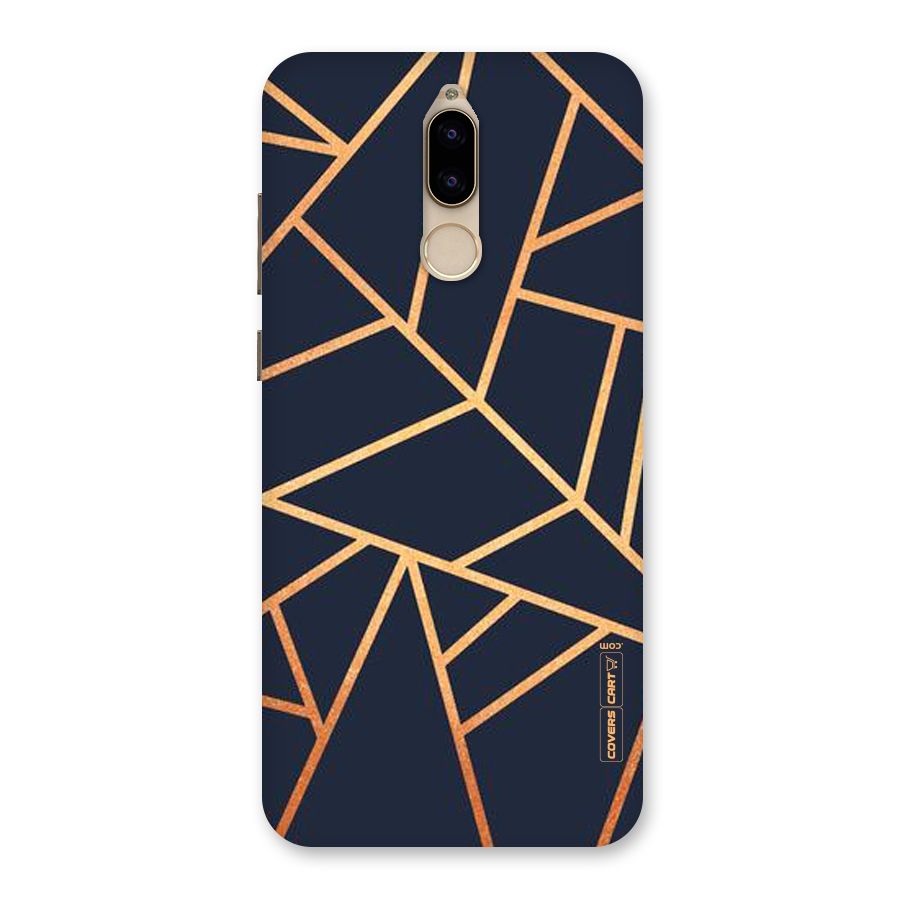 Golden Pattern Back Case for Honor 9i