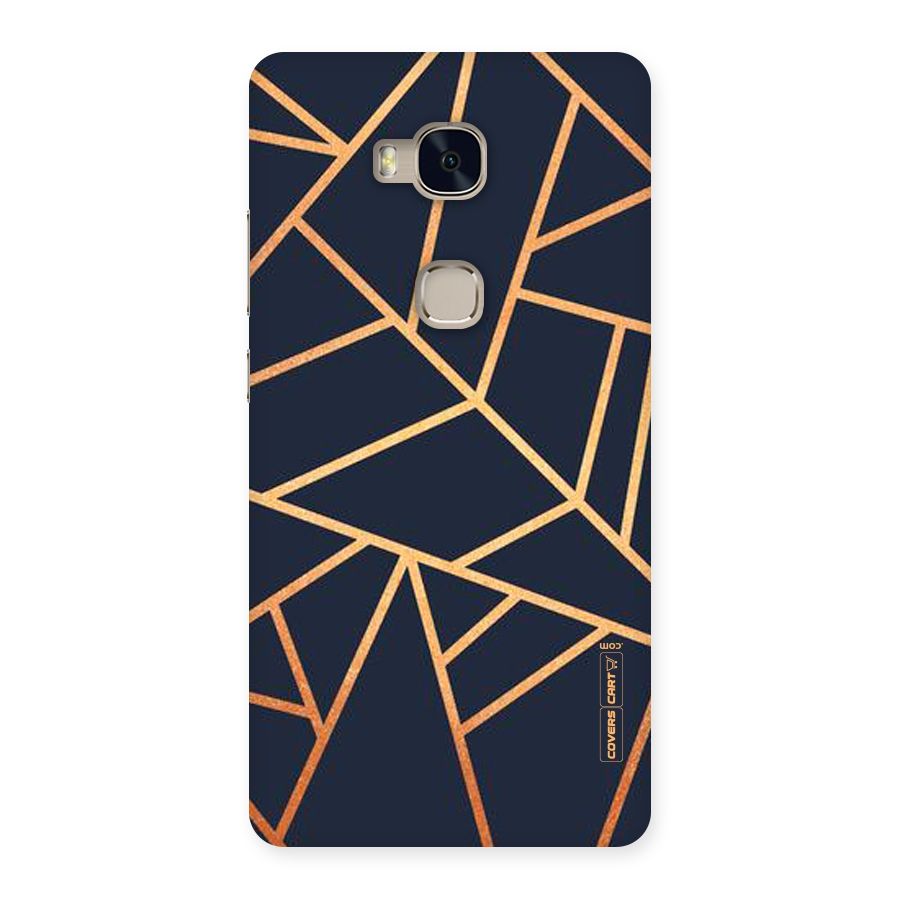 Golden Pattern Back Case for Huawei Honor 5X