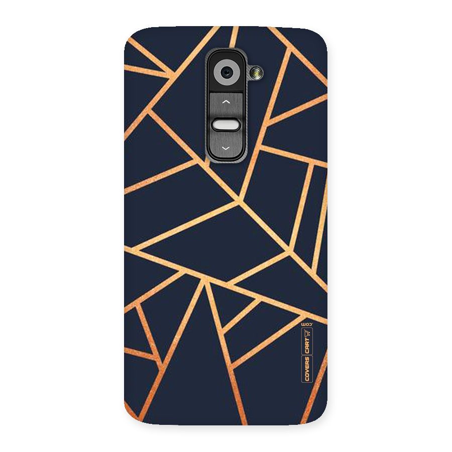 Golden Pattern Back Case for LG G2