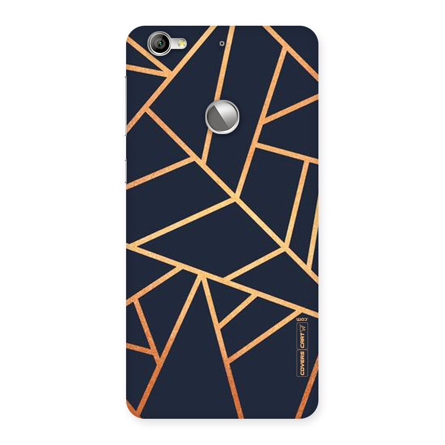 Golden Pattern Back Case for LeTV Le 1s
