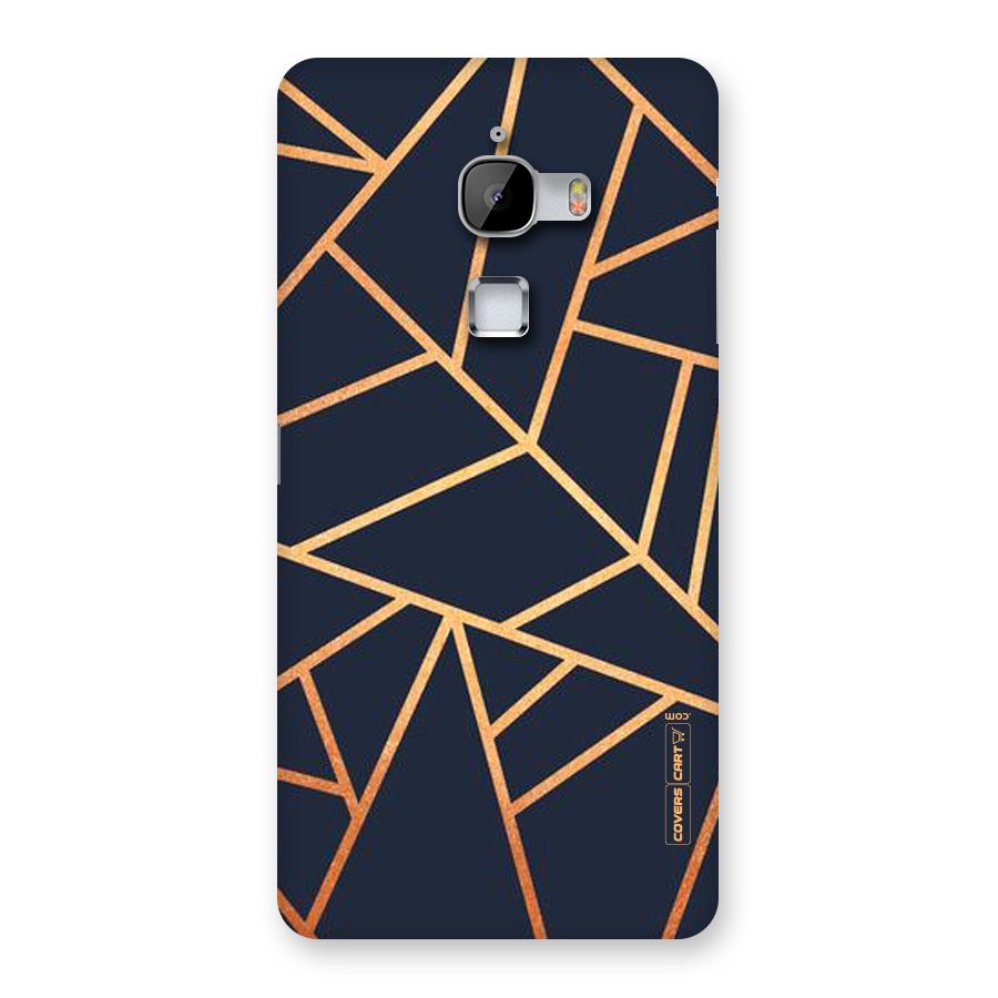 Golden Pattern Back Case for LeTv Le Max