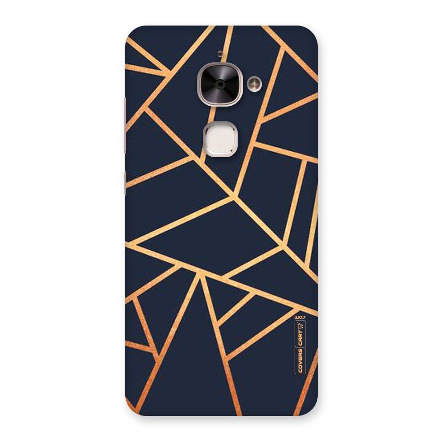 Golden Pattern Back Case for Le 2
