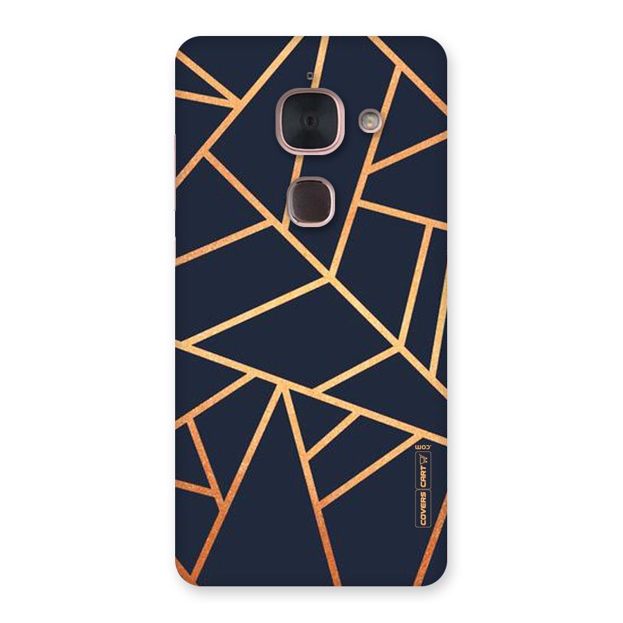 Golden Pattern Back Case for Le Max 2