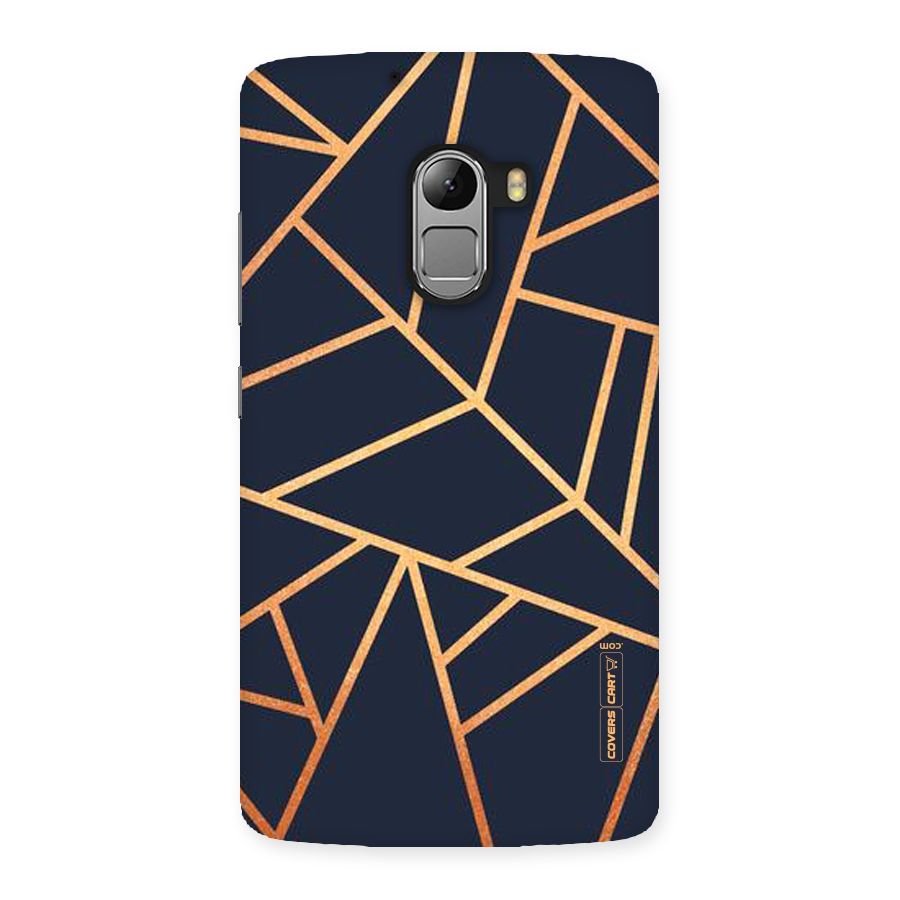 Golden Pattern Back Case for Lenovo K4 Note
