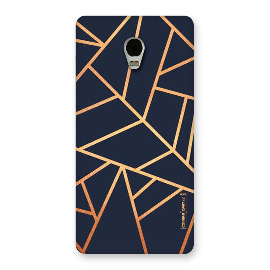 Golden Pattern Back Case for Lenovo Vibe P1