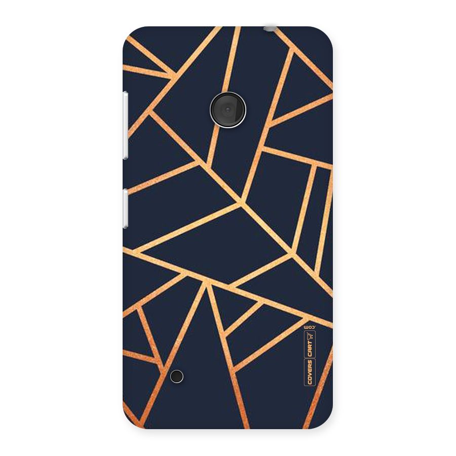 Golden Pattern Back Case for Lumia 530