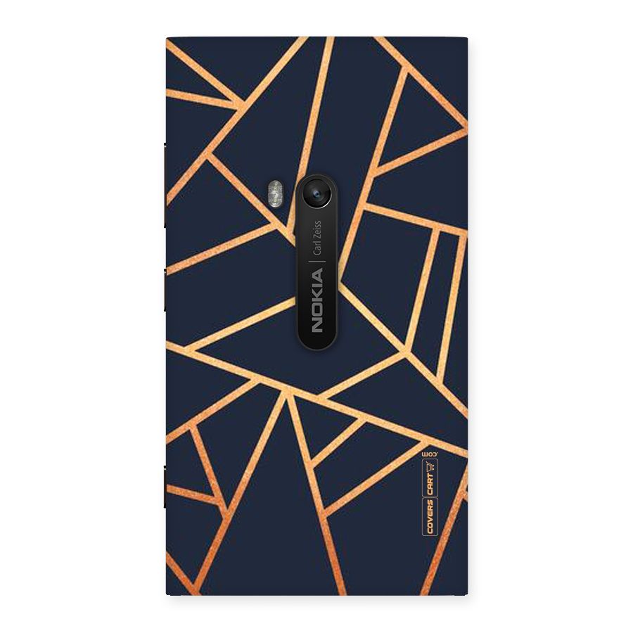 Golden Pattern Back Case for Lumia 920