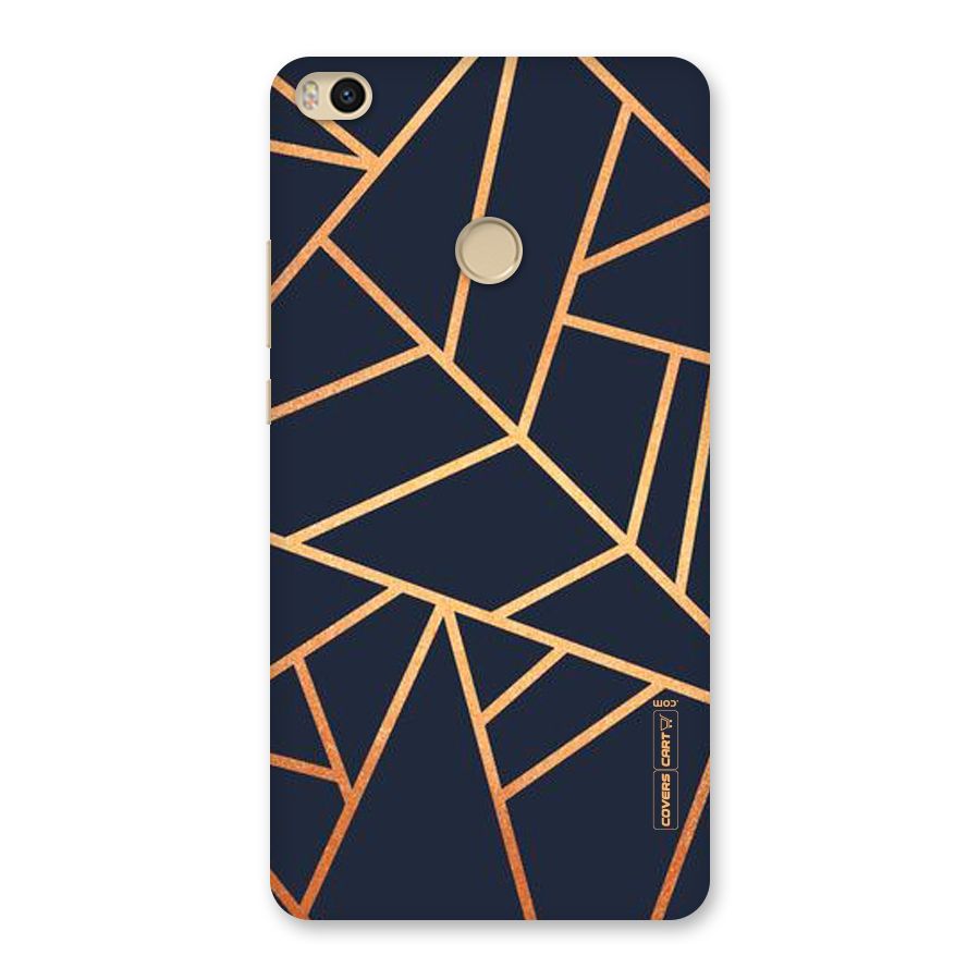 Golden Pattern Back Case for Mi Max 2