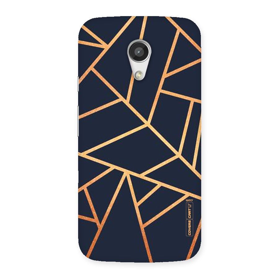 Golden Pattern Back Case for Moto G 2nd Gen