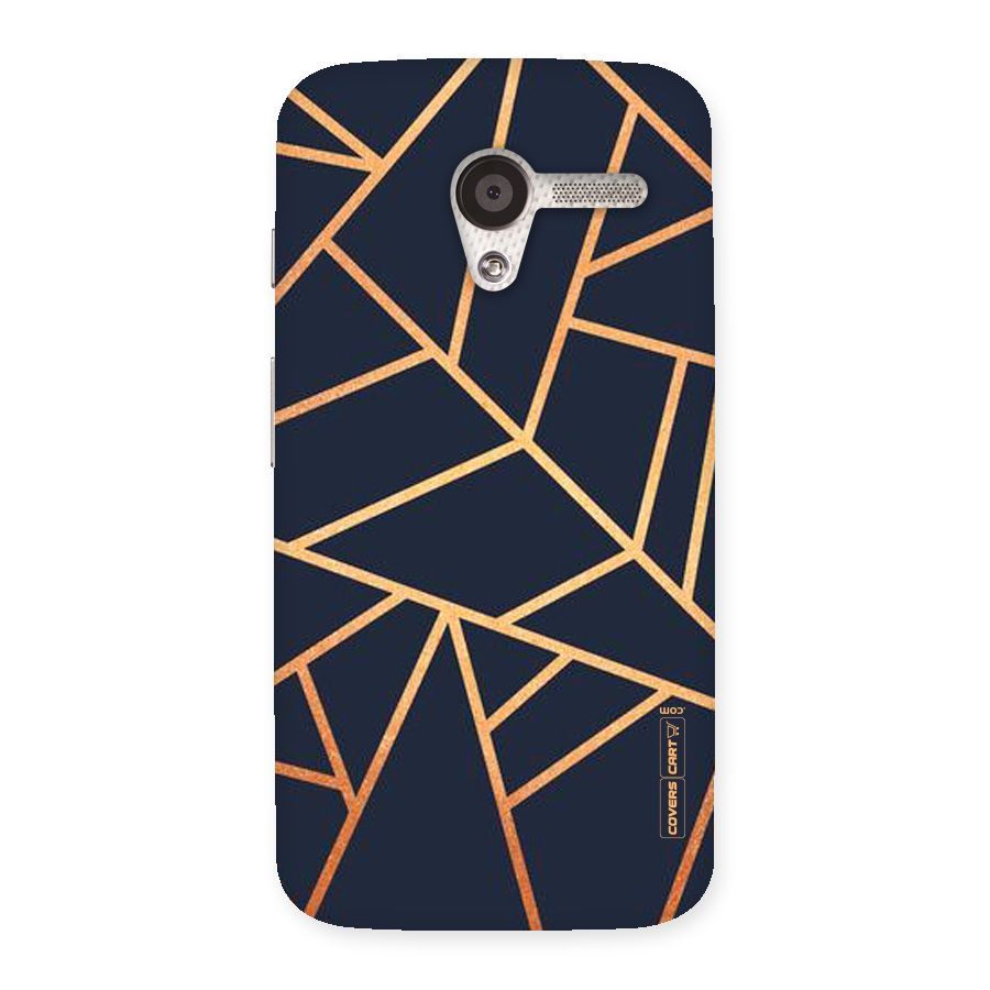 Golden Pattern Back Case for Moto X
