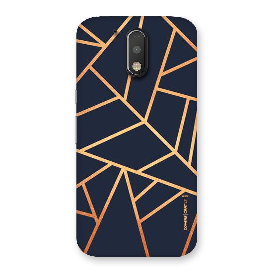 Golden Pattern Back Case for Motorola Moto G4