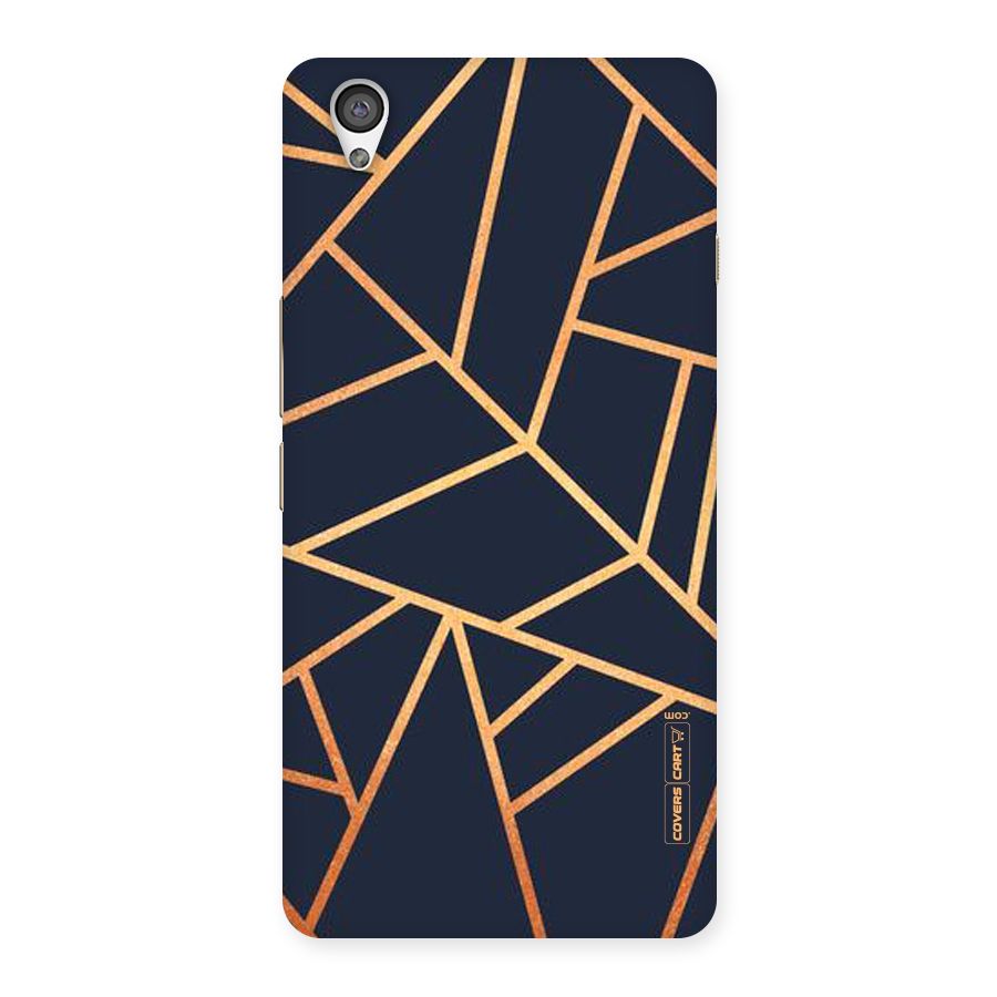 Golden Pattern Back Case for OnePlus X