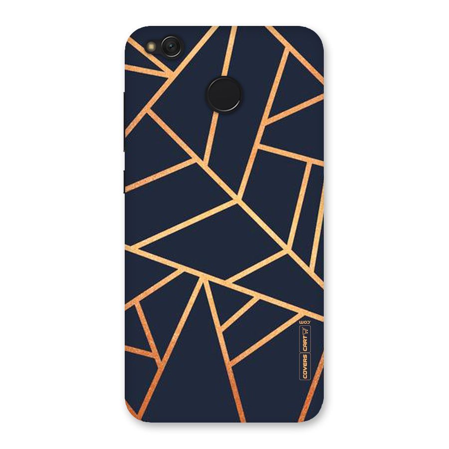 Golden Pattern Back Case for Redmi 4