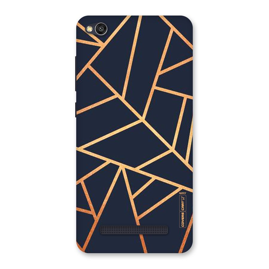 Golden Pattern Back Case for Redmi 4A