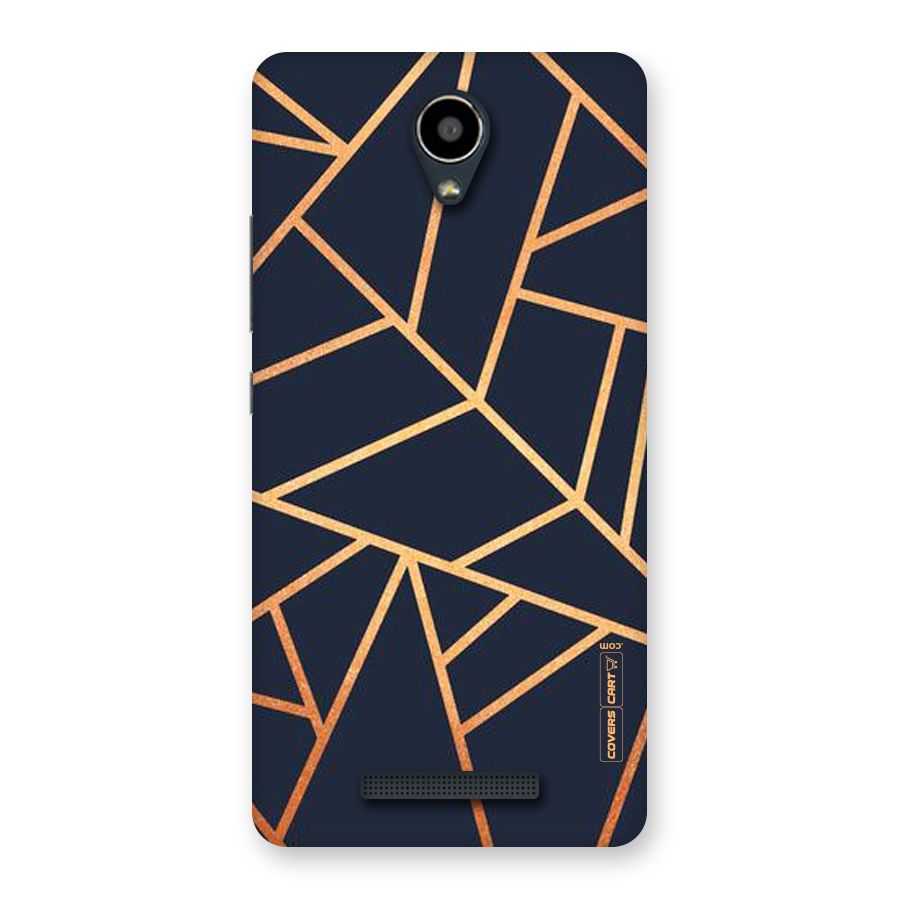 Golden Pattern Back Case for Redmi Note 2