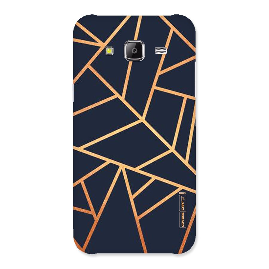 Golden Pattern Back Case for Samsung Galaxy J2 Prime