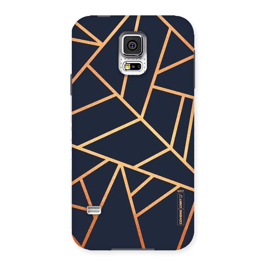 Golden Pattern Back Case for Samsung Galaxy S5