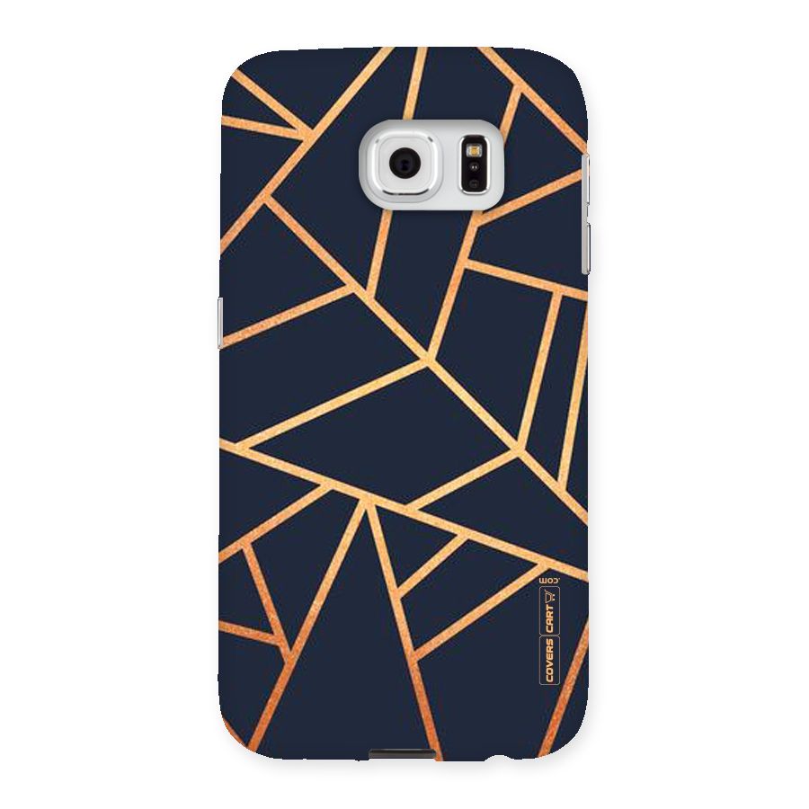 Golden Pattern Back Case for Samsung Galaxy S6