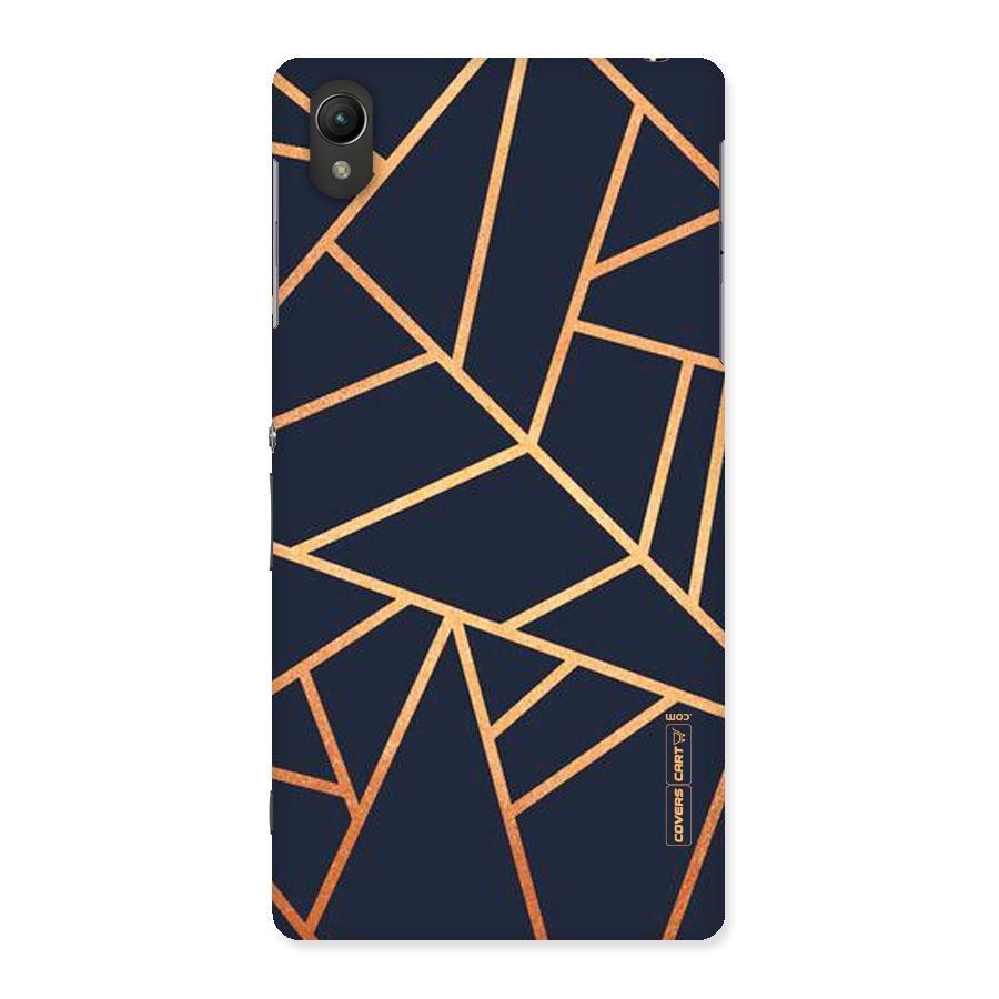 Golden Pattern Back Case for Sony Xperia Z2