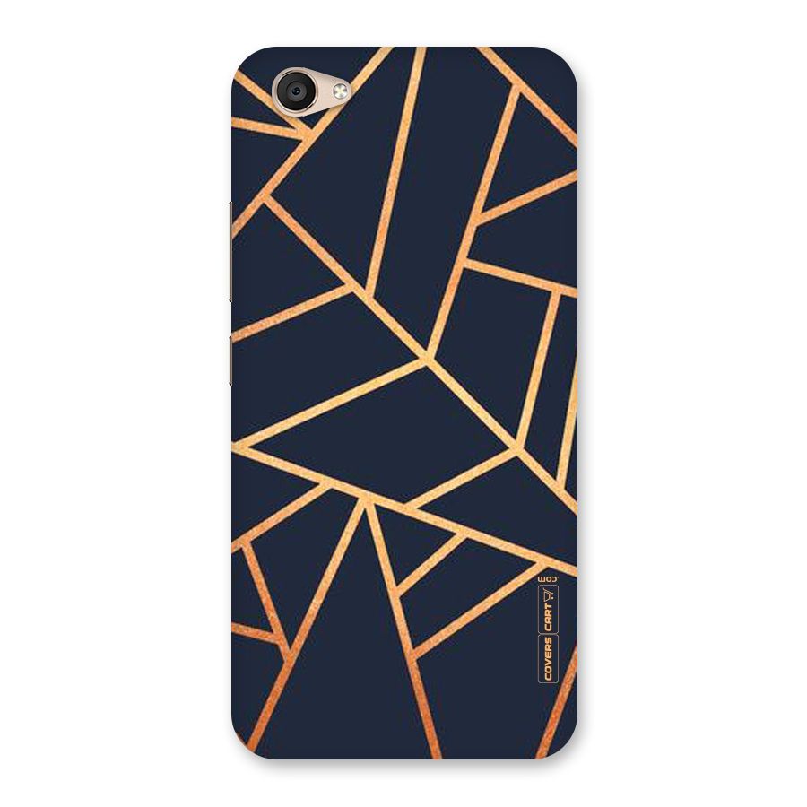 Golden Pattern Back Case for Vivo V5 Plus