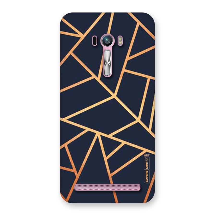 Golden Pattern Back Case for Zenfone Selfie