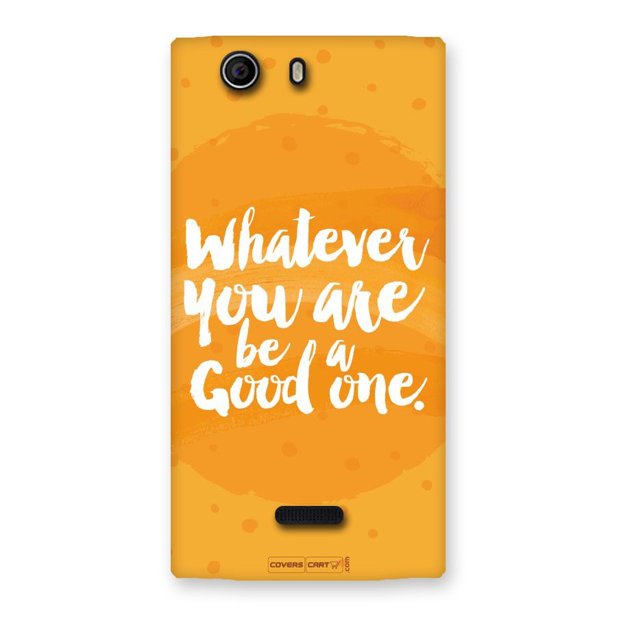 Good One Quote Back Case for Canvas Nitro 2 E311