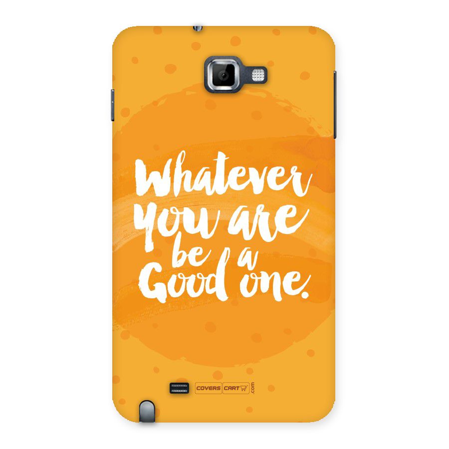 Good One Quote Back Case for Galaxy Note
