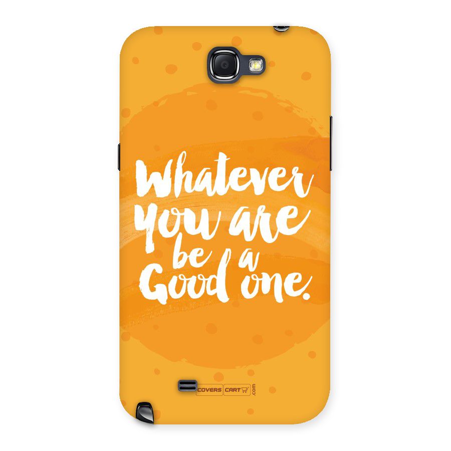 Good One Quote Back Case for Galaxy Note 2