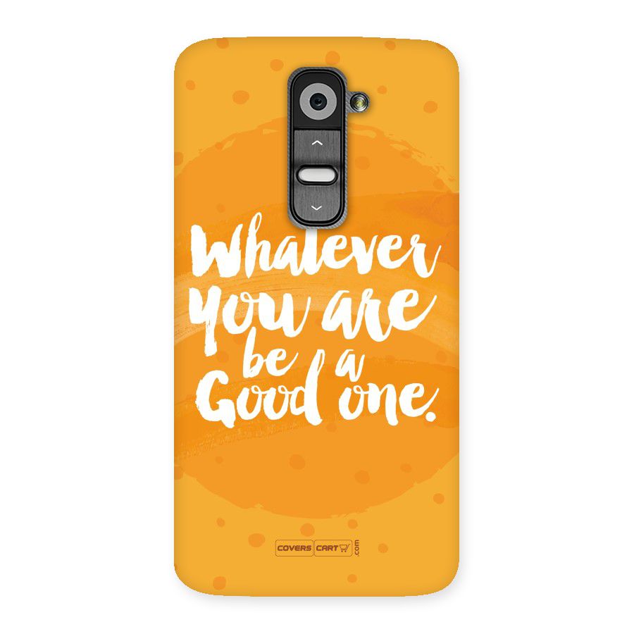 Good One Quote Back Case for LG G2
