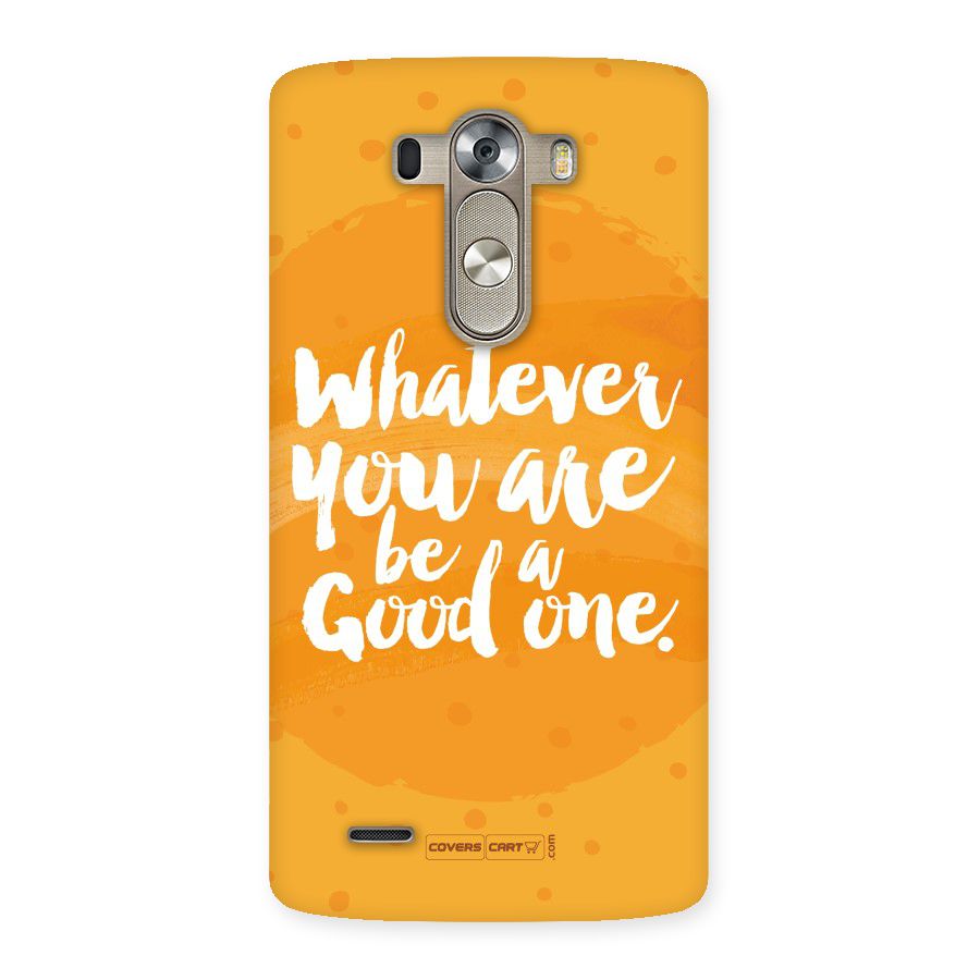 Good One Quote Back Case for LG G3
