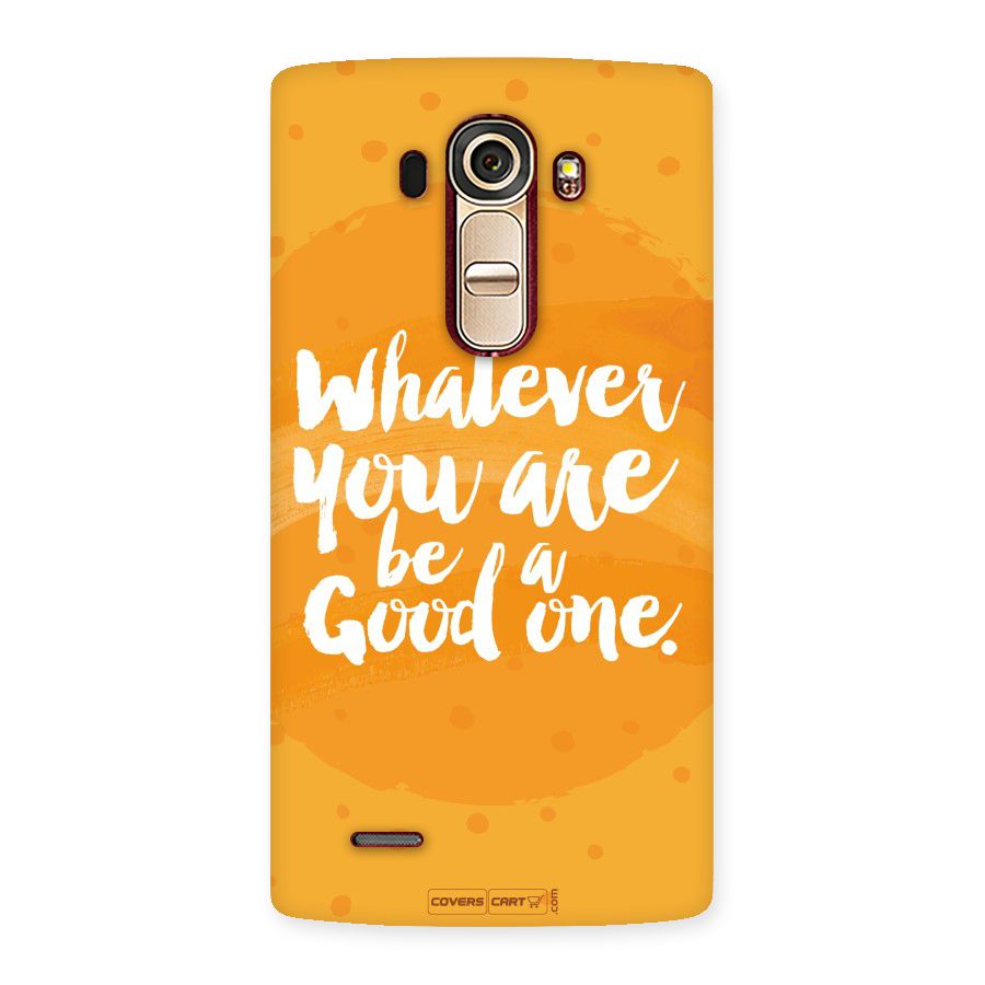 Good One Quote Back Case for LG G4