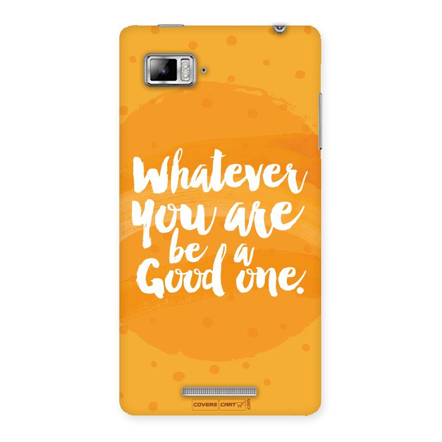 Good One Quote Back Case for Lenovo Vibe Z K910