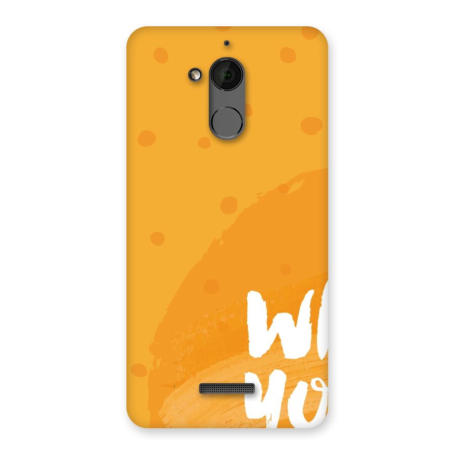 Good One Quote Back Case for Coolpad Note 5