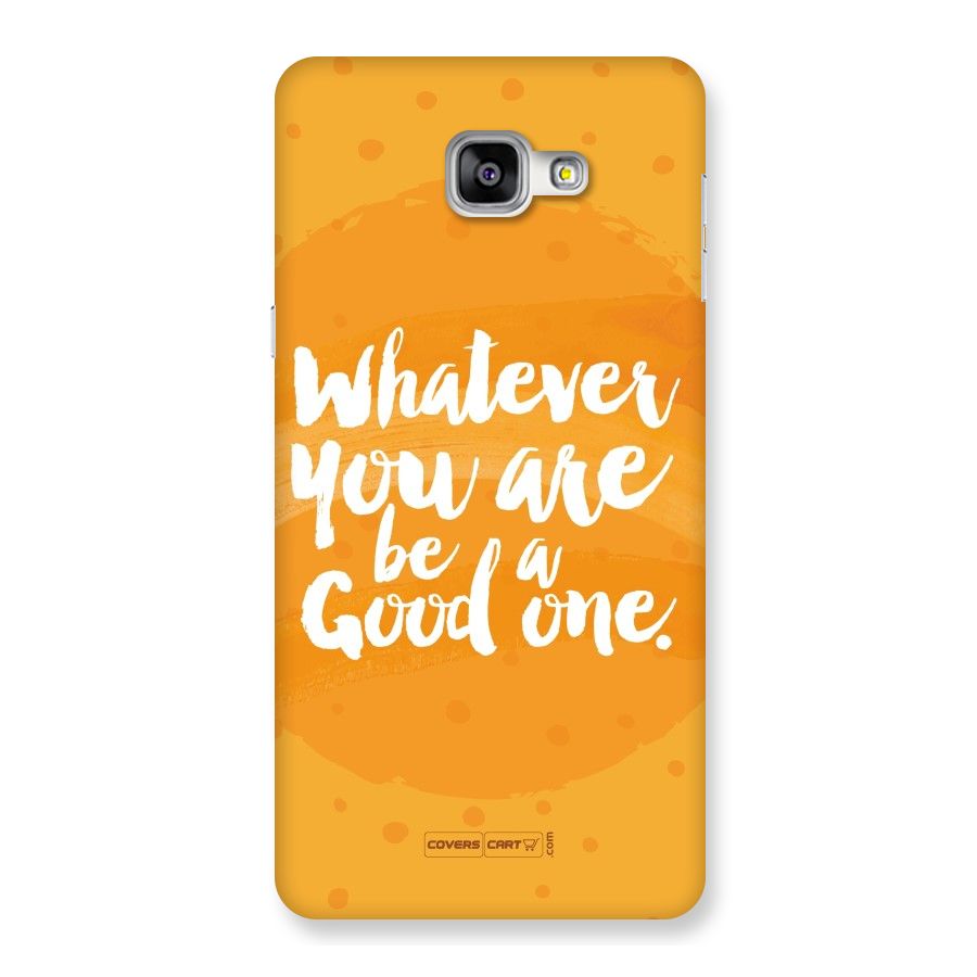 Good One Quote Back Case for Galaxy A9