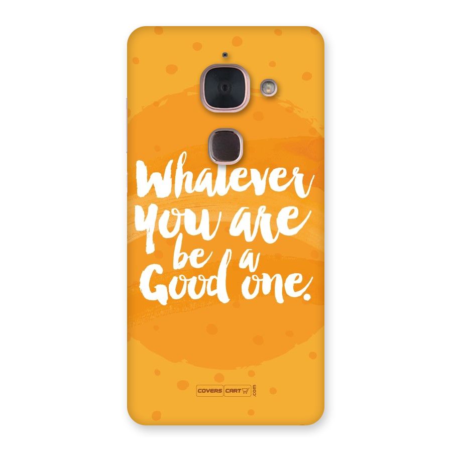 Good One Quote Back Case for Le Max 2