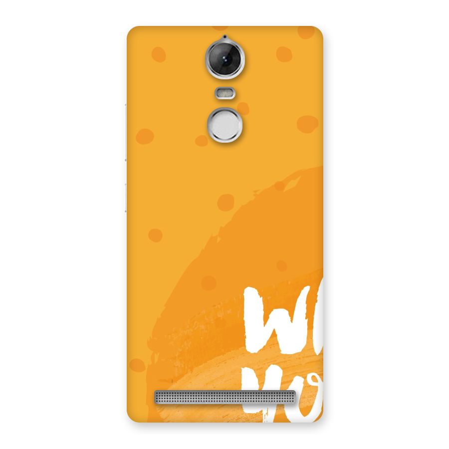 Good One Quote Back Case for Vibe K5 Note