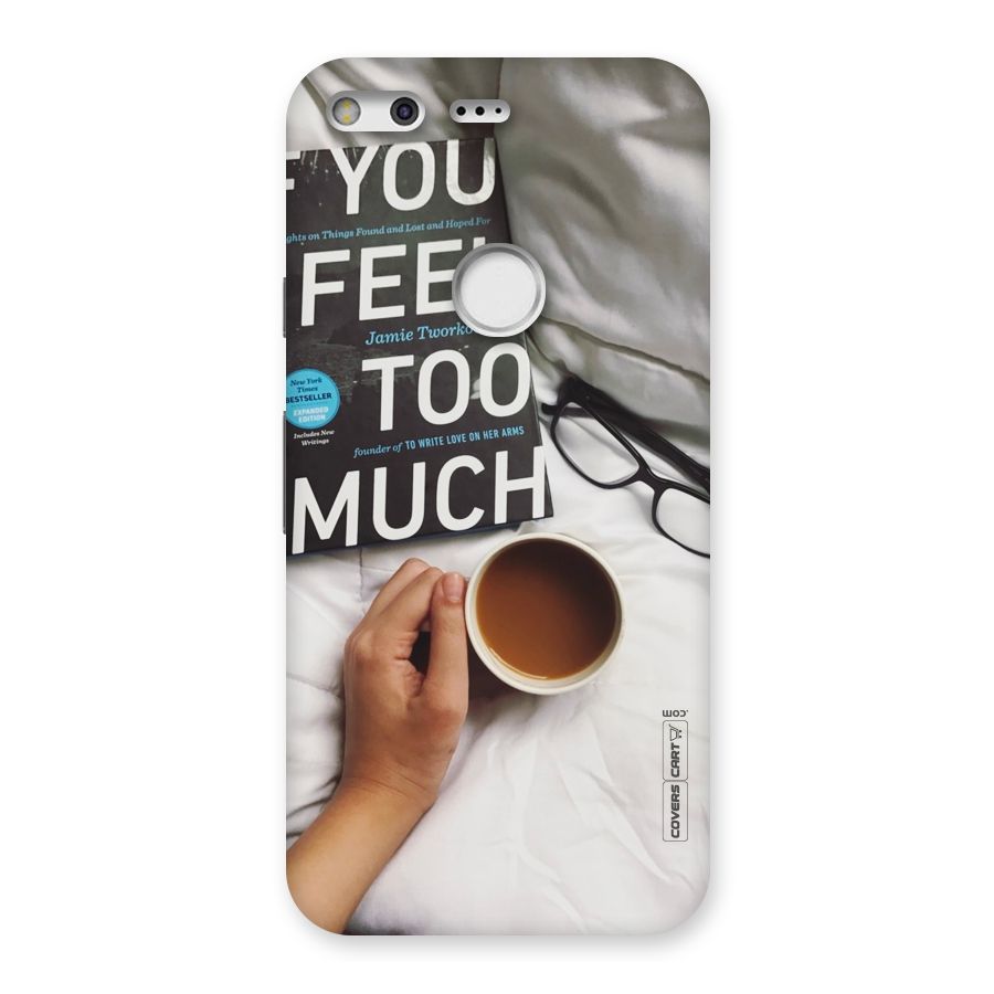 Good Reads And Coffee Back Case for Google Pixel