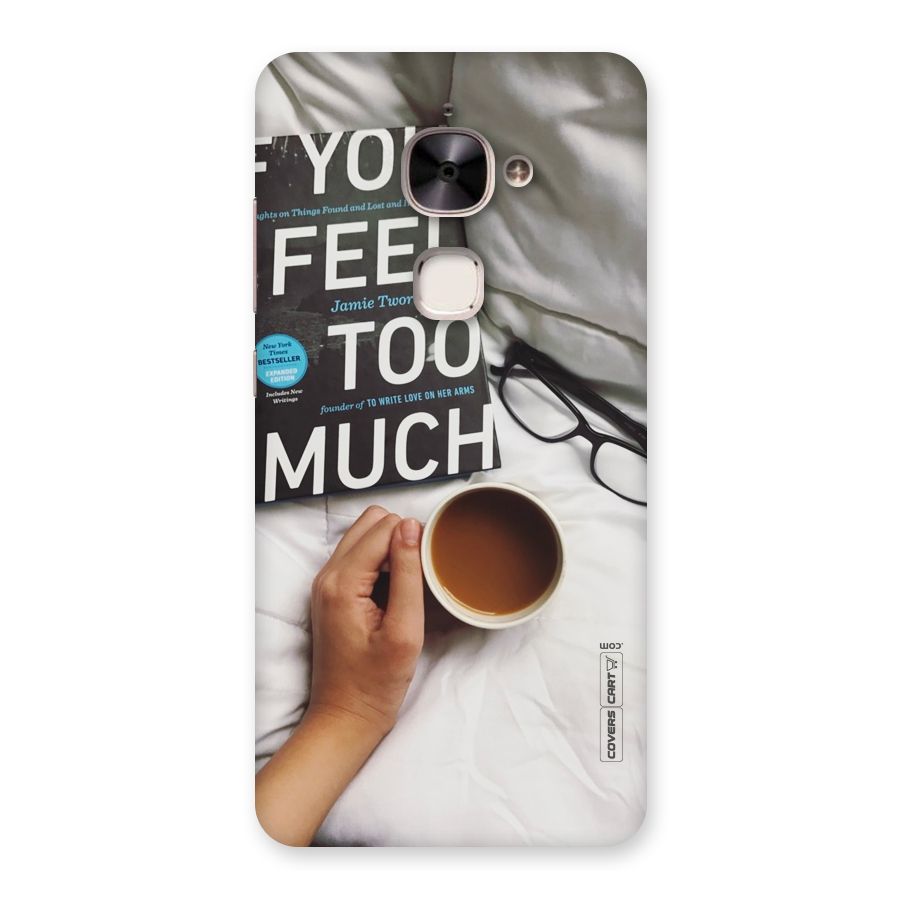 Good Reads And Coffee Back Case for Le 2