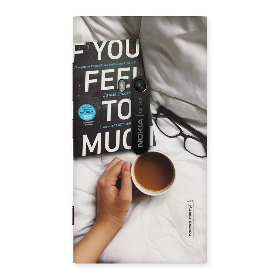Good Reads And Coffee Back Case for Lumia 920