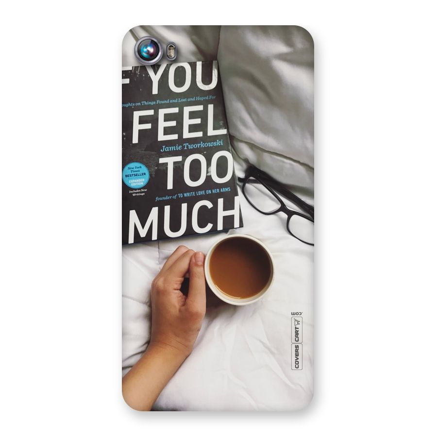 Good Reads And Coffee Back Case for Micromax Canvas Fire 4 A107