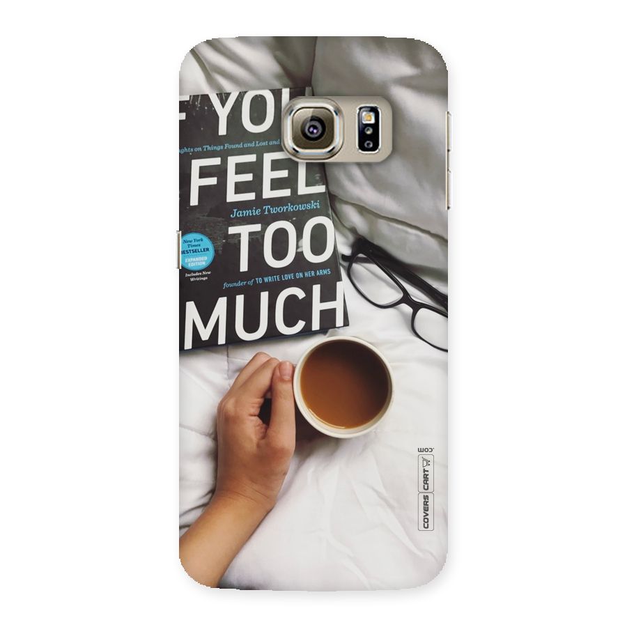 Good Reads And Coffee Back Case for Samsung Galaxy S6 Edge