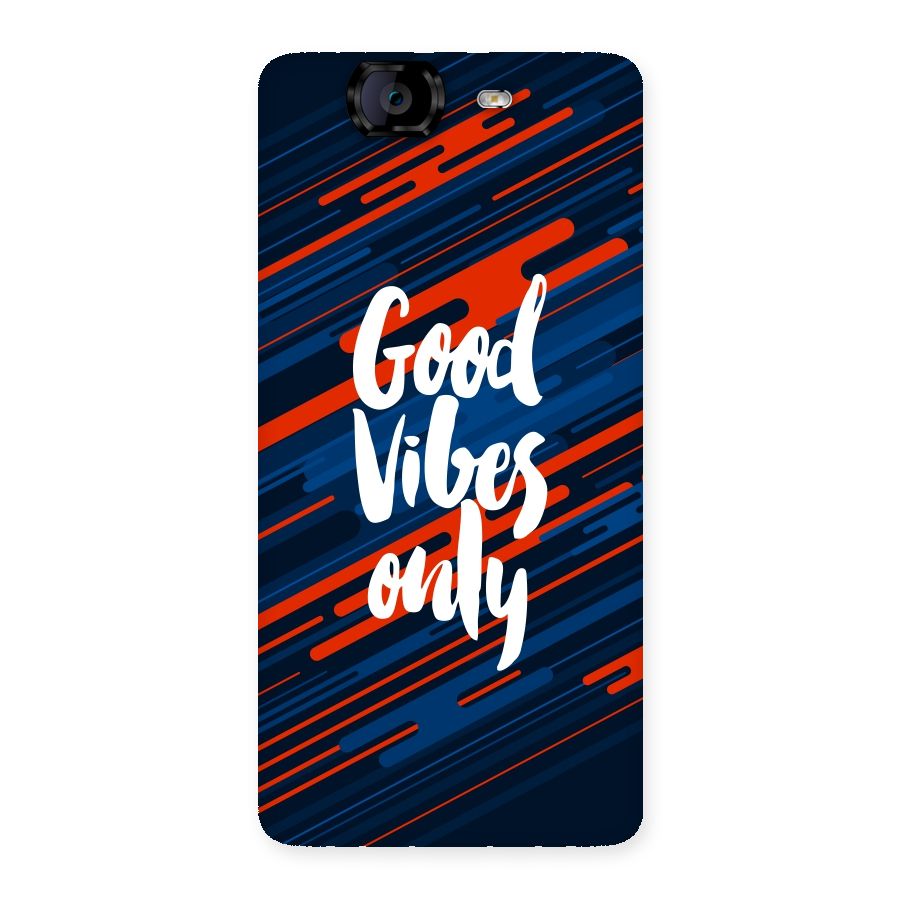 Good Vibes Only Back Case for Canvas Knight A350