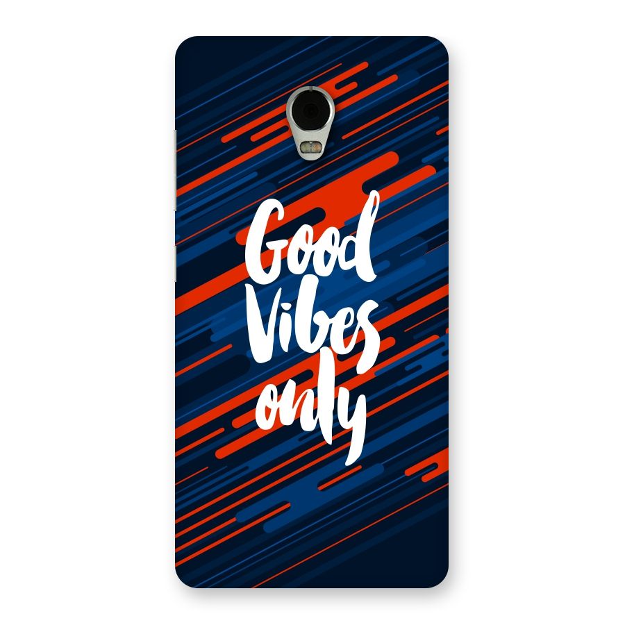 Good Vibes Only Back Case for Lenovo Vibe P1