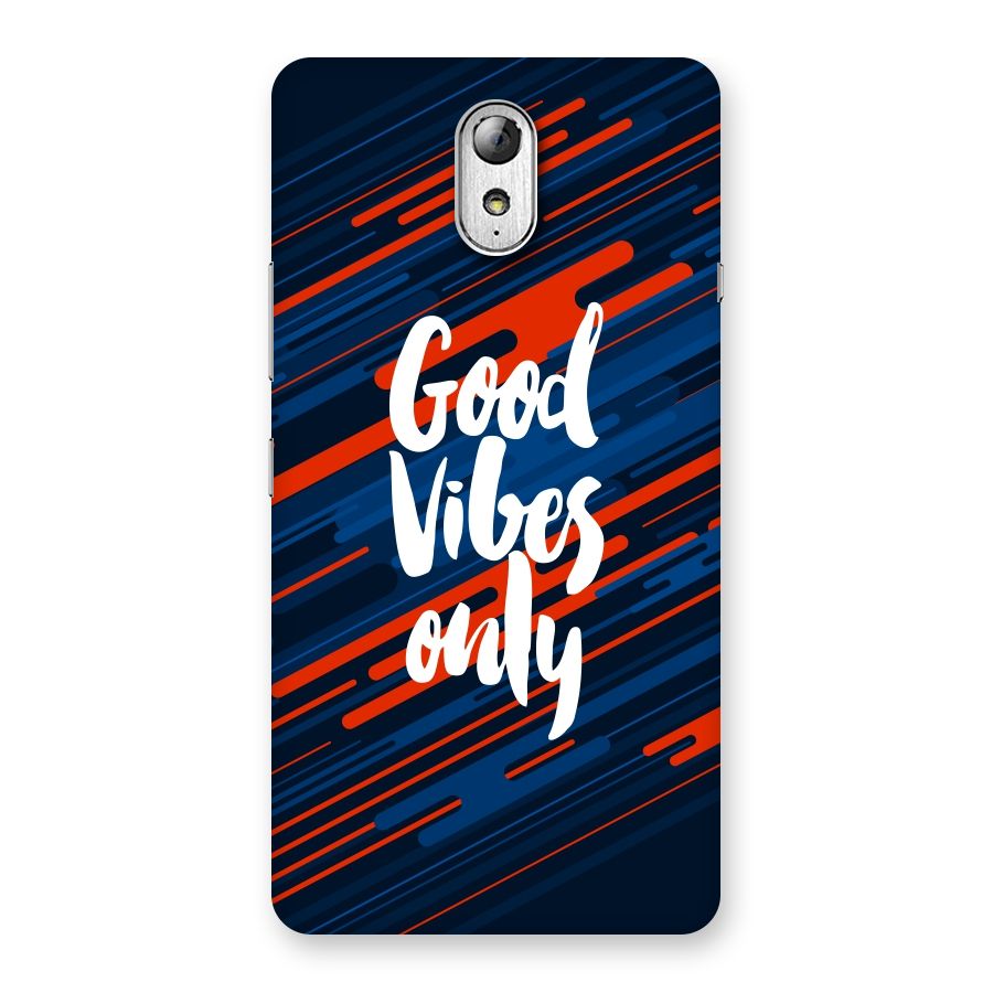 Good Vibes Only Back Case for Lenovo Vibe P1M
