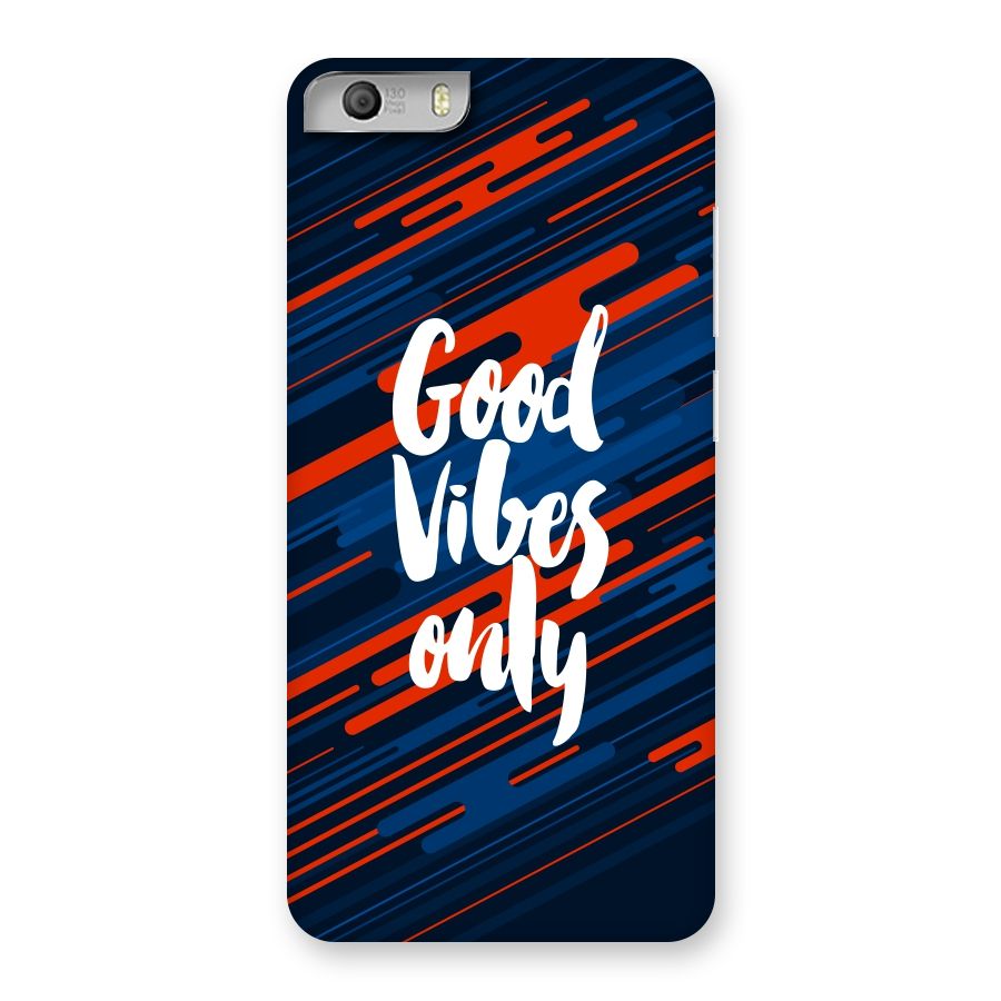 Good Vibes Only Back Case for Micromax Canvas Knight 2
