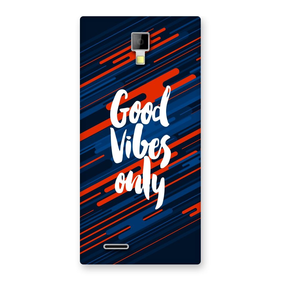 Good Vibes Only Back Case for Micromax Canvas Xpress A99