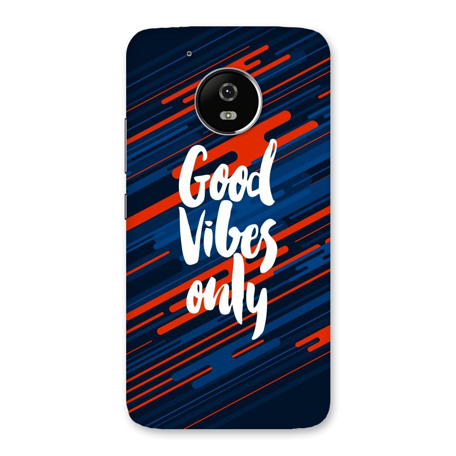 Good Vibes Only Back Case for Moto G5