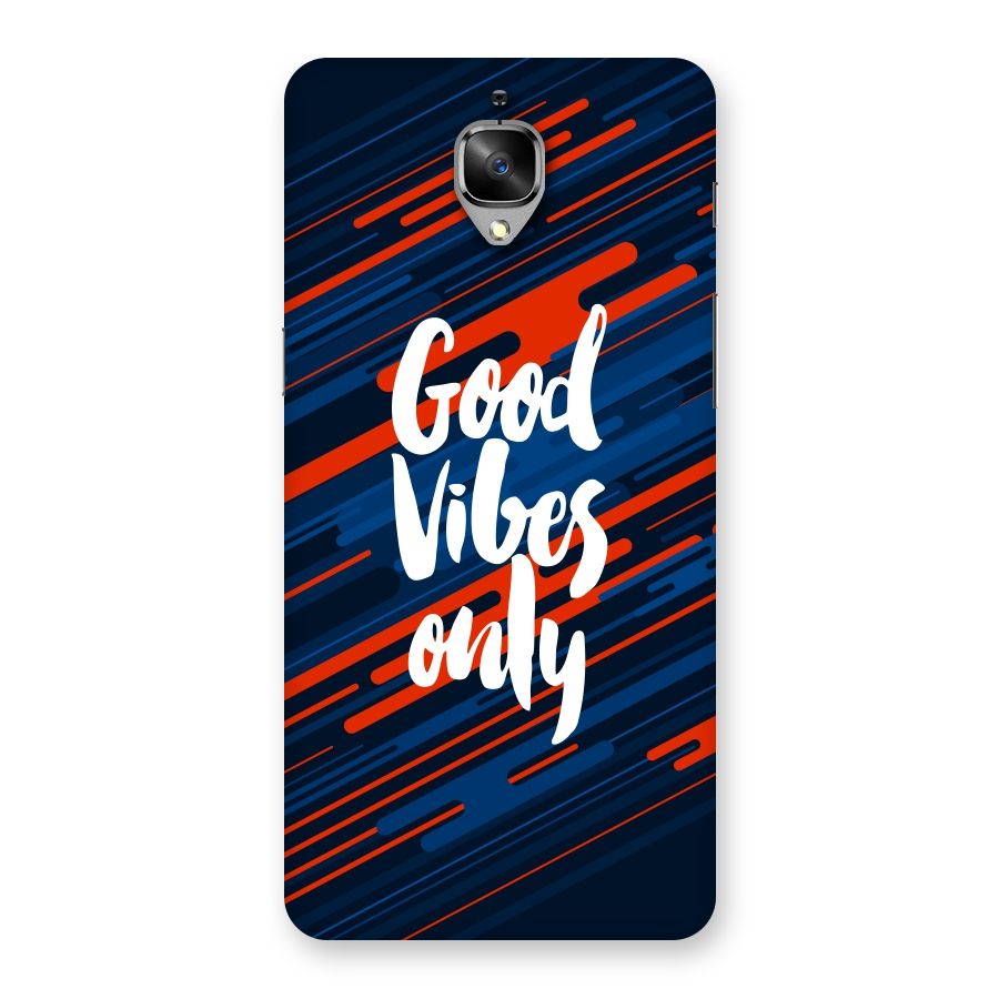 Good Vibes Only Back Case for OnePlus 3