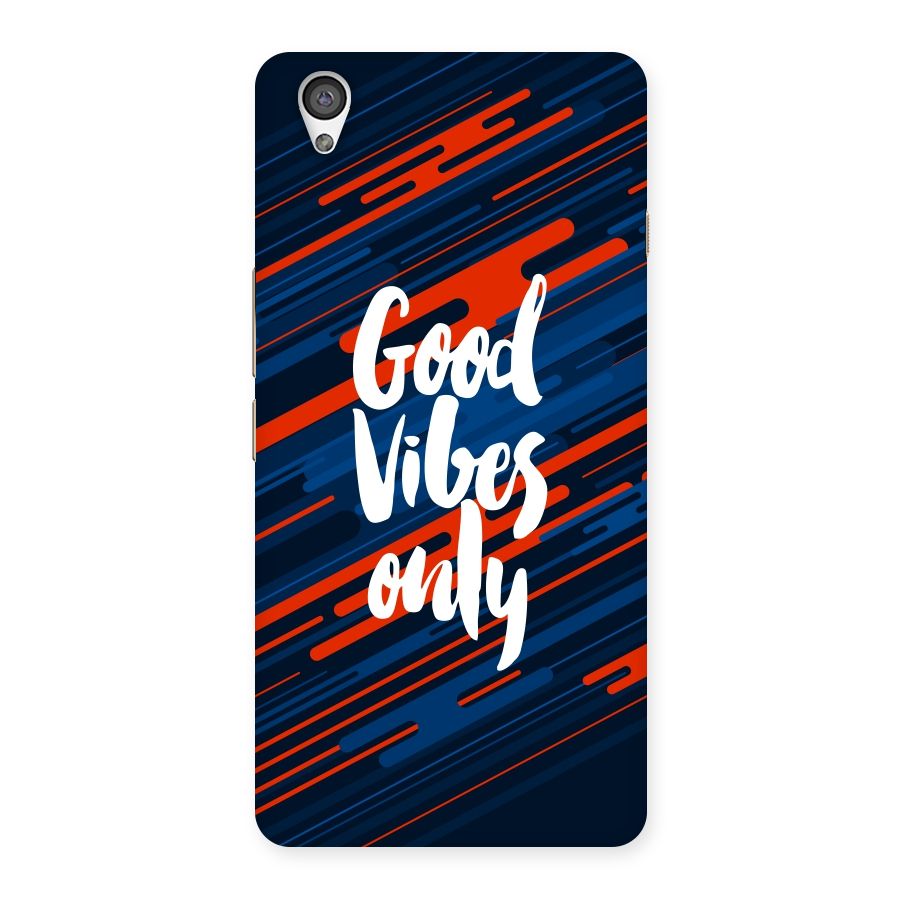 Good Vibes Only Back Case for OnePlus X